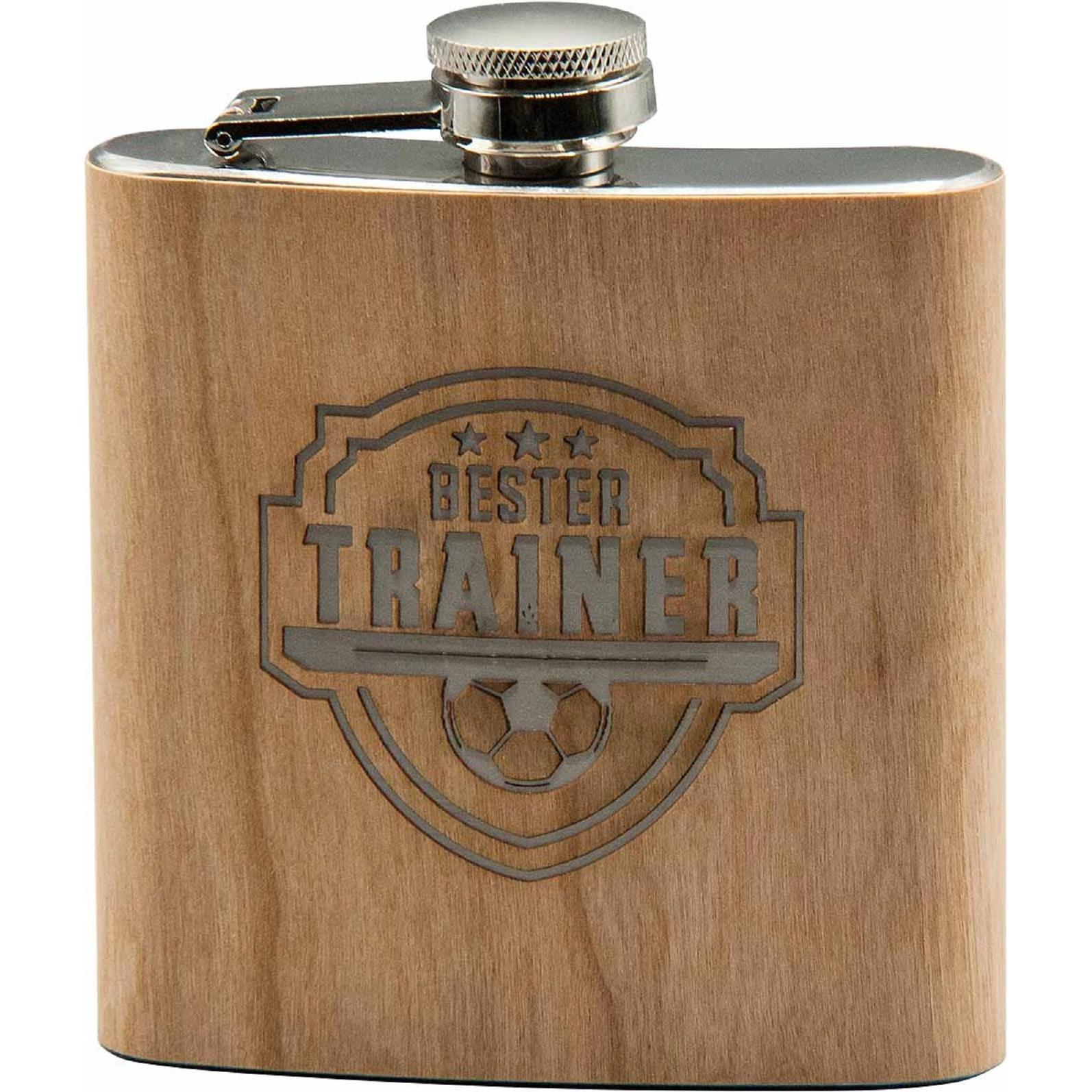 HTI-Living Flachmann, Flachmann, Silber