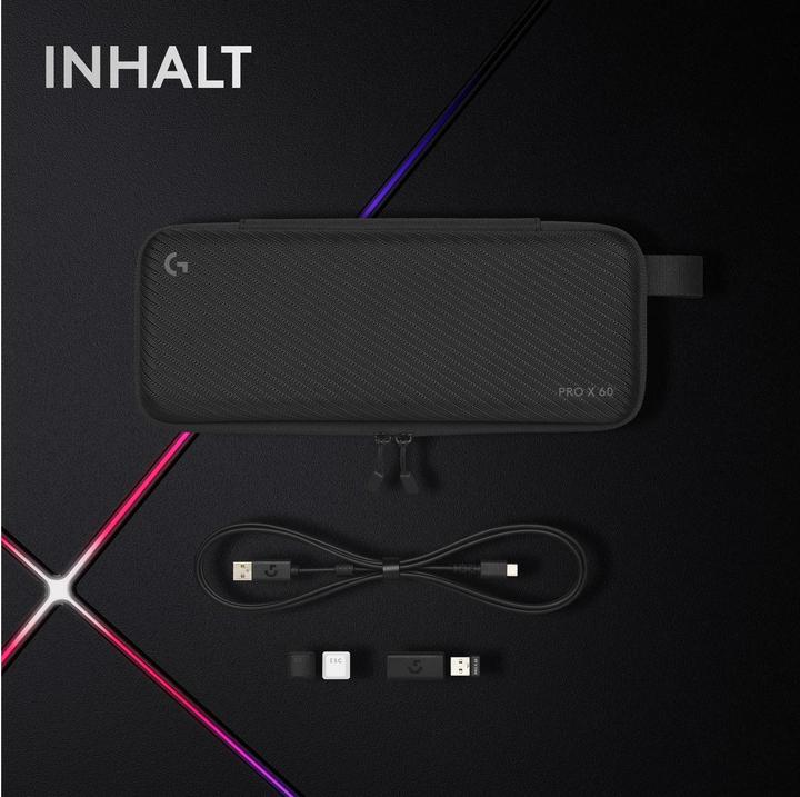 Actual product image Logitech G PRO X 60 (Swiss, Cable, Wireless)