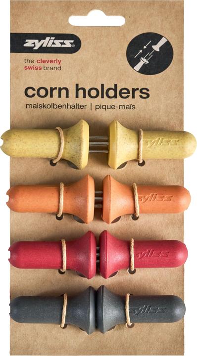 Produktbild Zyliss Maiskolbenhalter 4er Set