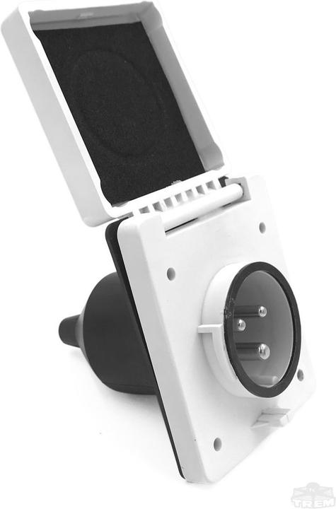 Actual product image Trem Socket, male, 3-pole, 16A/250V