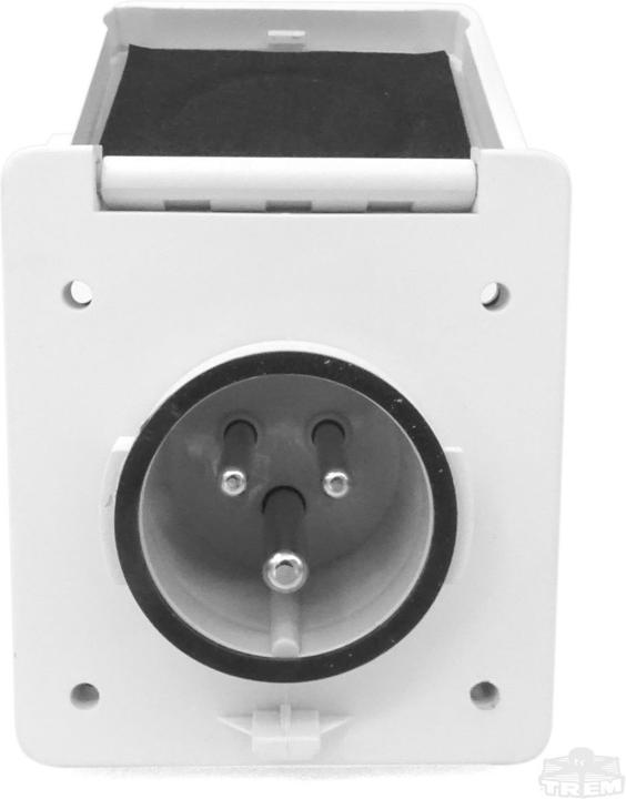 Actual product image Trem Socket, male, 3-pole, 16A/250V