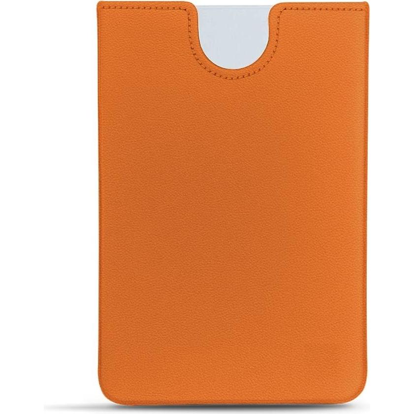 Noreve Lederschutzhülle (Microsoft Surface Duo), Smartphone Hülle, Orange