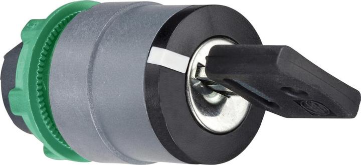 Actual product image Schneider Electric Key switch, front, plastic, 3- ZB5AG7C0