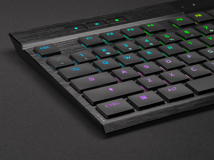 Image du produit Corsair K100 Air (DE, Sans fil, Filaire)