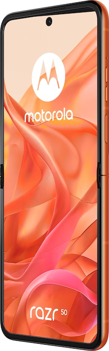 Produktbild Motorola Razr 50 (256 GB, Spritzige Orange, 271.65", SIM + eSIM, 50 Mpx, 5G)