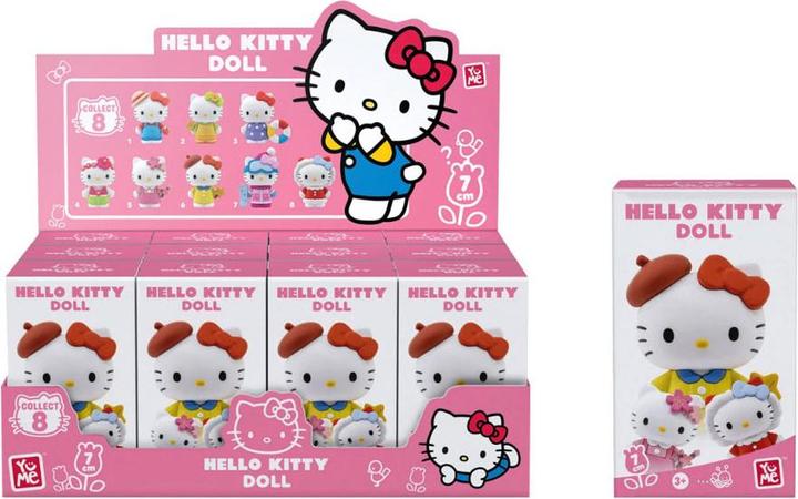Produktbild YuMe Sanrio Mini-Doll Four Seasons Series Minifiguren Hello Kitty 7 cm Display (12)