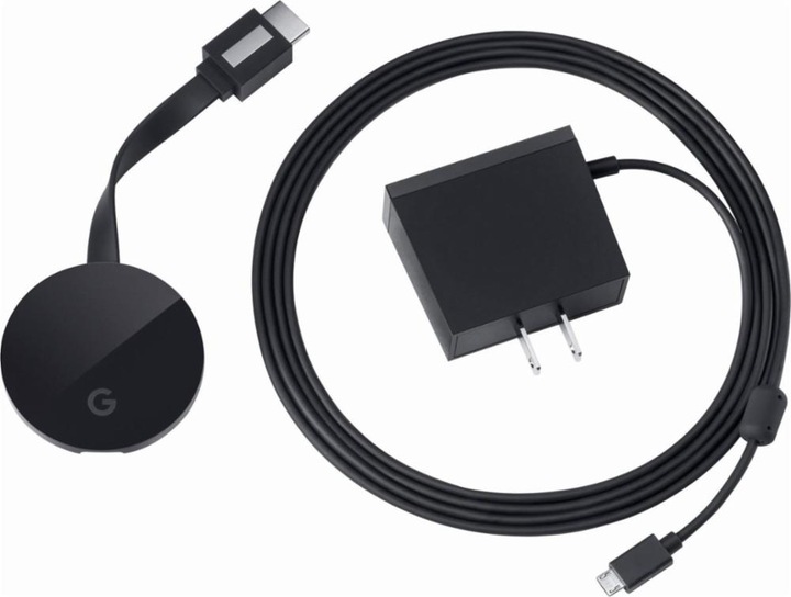 Produktbild Google Chromecast Ultra US (Android 4.1 (Jelly Bean), Android 4.2 (Jelly Bean), Android 4.3 (Jelly Bean), Android 4.4 (KitKat), Android 5.0 (Lollipop), Android 5.1 (Lollipop))