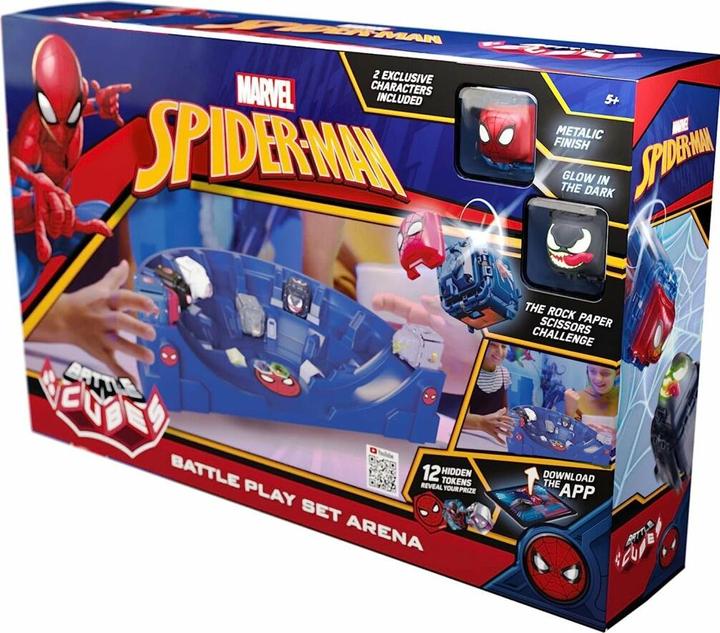 Actual product image Boti Battle Cubes Arena Marvel Spiderman -Set
