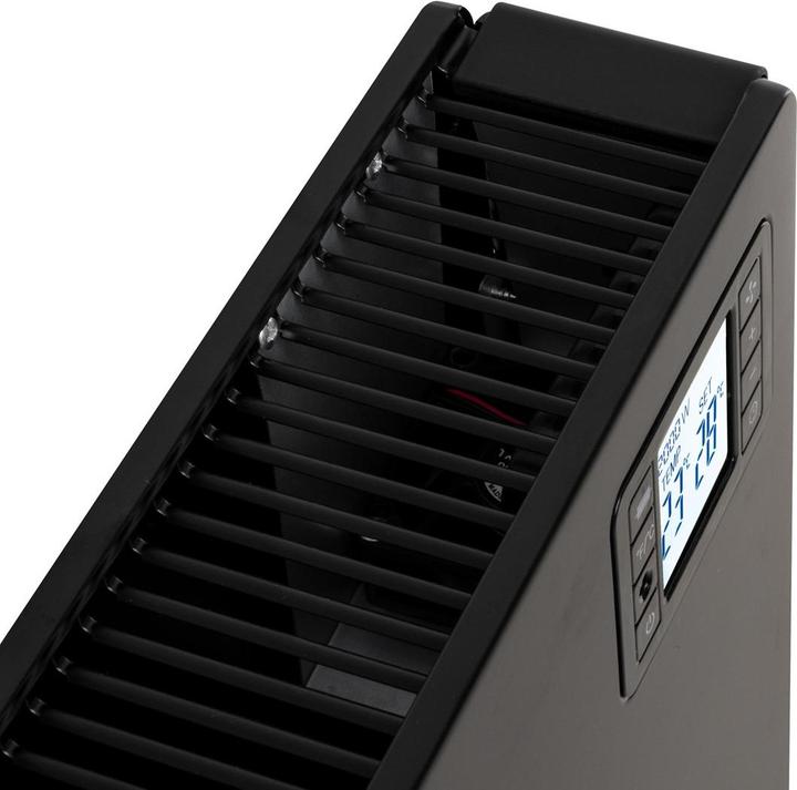 Produktbild Camry Radiator CR 7739 Convection fan heater with remote control, LCD display, Black | (2000 W)