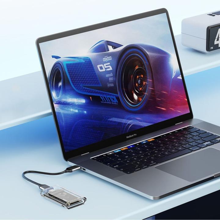 Actual product image Orico Other Computer Accessory TC10-MS MSATA USB-C 3.2 5Gb/s Disk Cartridge - Transparent (mSATA)