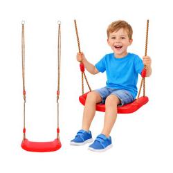 Kruzzel Huśtawka plastikowa - czerwona 23555