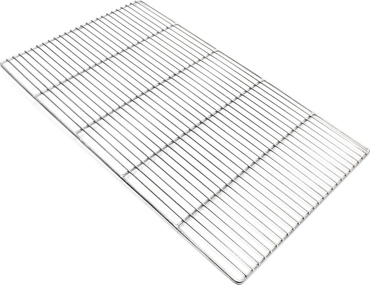 Produktbild Wiltec Grillrost Edelstahl eckig 67 x 40 cm Rost V2A Grillgitter Grill Edelstahlrost