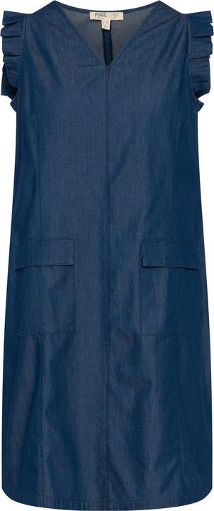 Actual product image Ulla Popken Eco Cotton wing Sleeve V-Neck Dress (56)