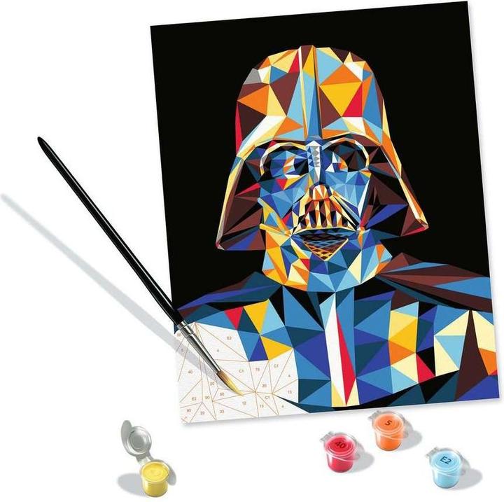 Image du produit Ravensburger CreArt - Peinture par numéros 23731 - Star Wars - Dark Vador - dès 12 ans