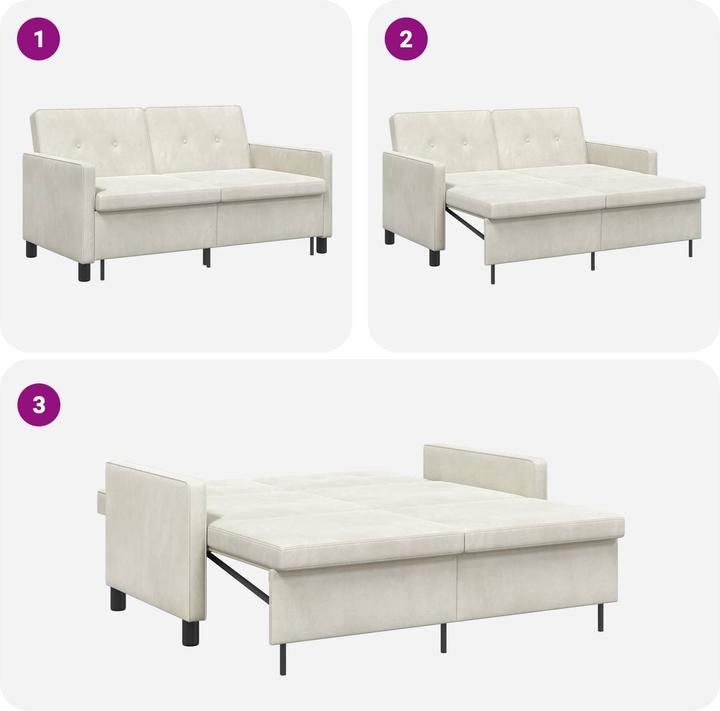 Produktbild vidaXL Schlafsofa
