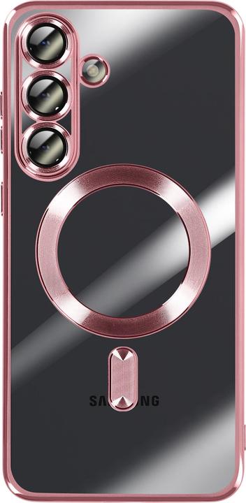 Produktbild Avizar MagSafe Hülle Galaxy S25 FE weich chrom (Samsung Galaxy S25 FE)