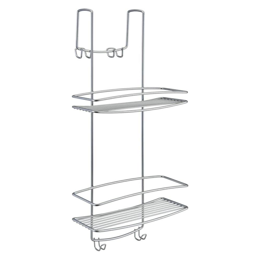 Metaltex "Onda Shelf, Silver, 26 x 20 x 58 cm