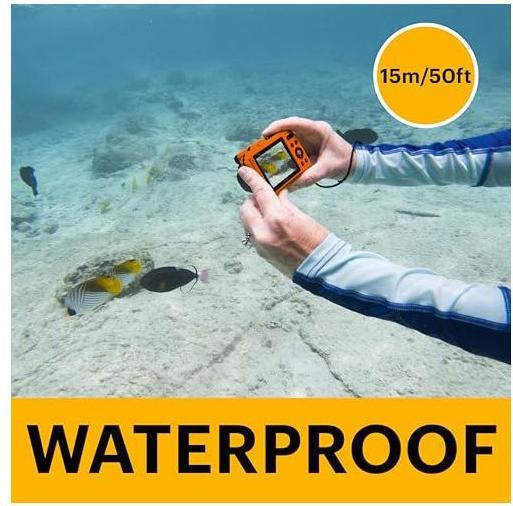 Productafbeelding Kodak Unterwasserkamera WPZ2, orange 4x opt. Zoom, 15m, 16MP