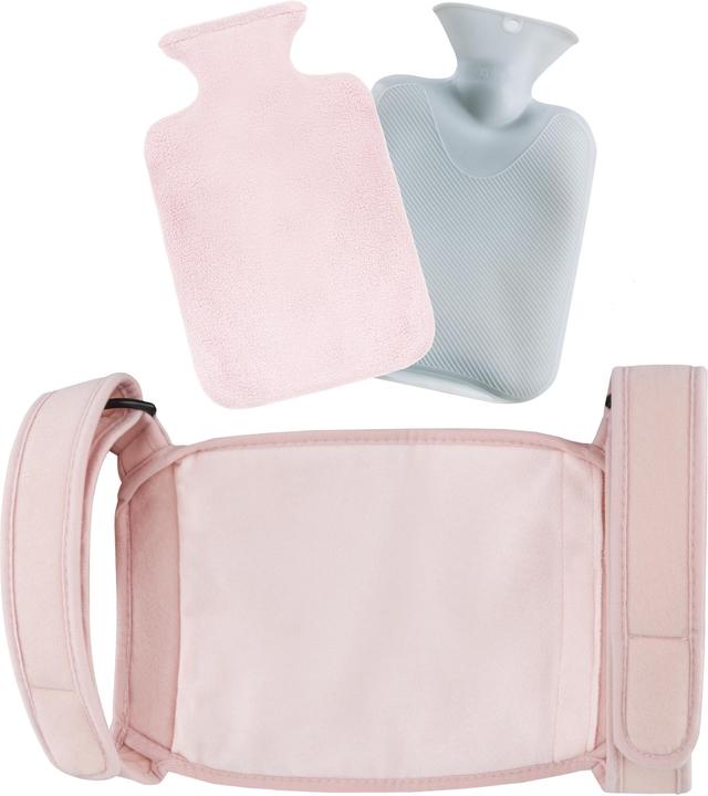 Immagine prodotto Normani Borsa dell'acqua calda da collo con coperchio Nome - 9577 (1 l, Fiaschetta da letto con coperchio)