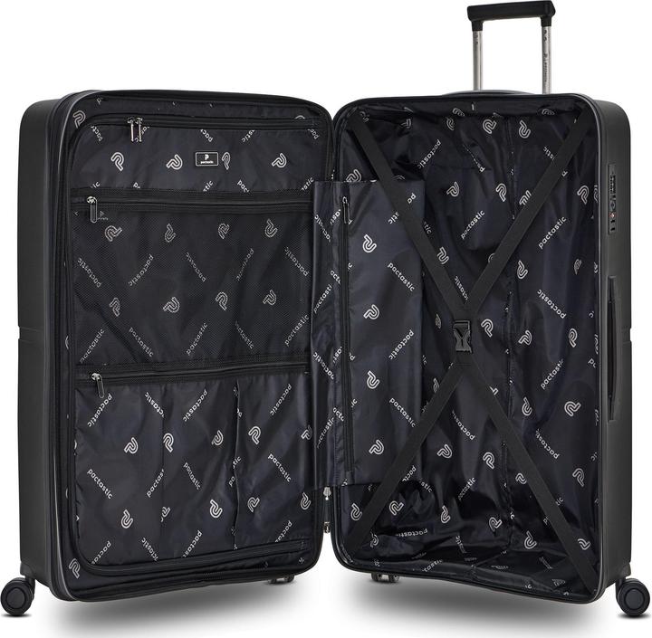 Produktbild Pactastic Collection 01 4-Rollen Kofferset 3tlg. mit Dehnfalte (221 l, XL (ab 115l))