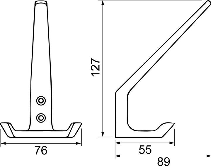Actual product image Hermeta Coat hook