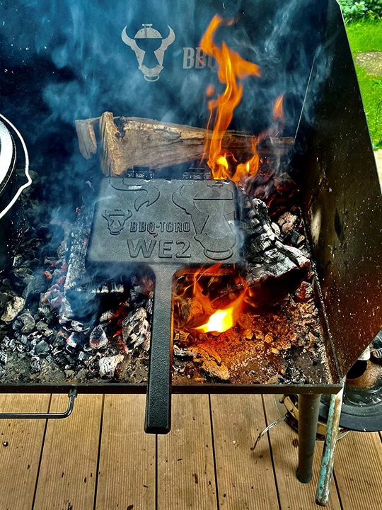 Produktbild BBQ-Toro Gusseisen Waffeleisen