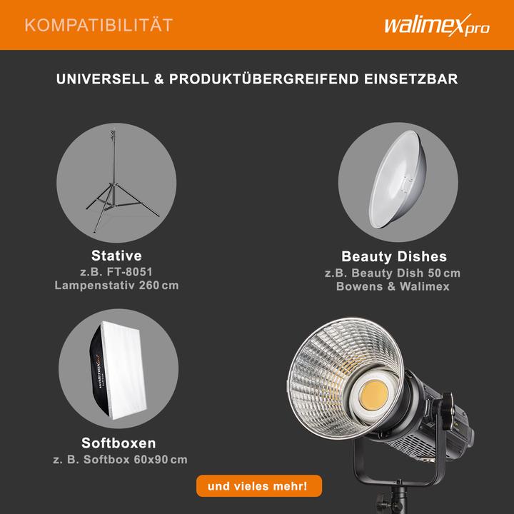 Produktbild Walimex pro LED Niova 350W/500W Plus Daylight Set (Studioleuchte)