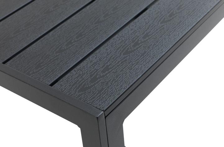 Produktbild JYSK 3779740 Gartentisch Schwarz Rechteckige Form