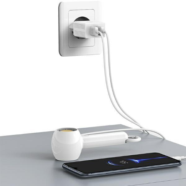 Produktbild Usams zestaw szybkiego ład. Typ-c 2.1 1m Fast Charging biały/white HC series (CC090)