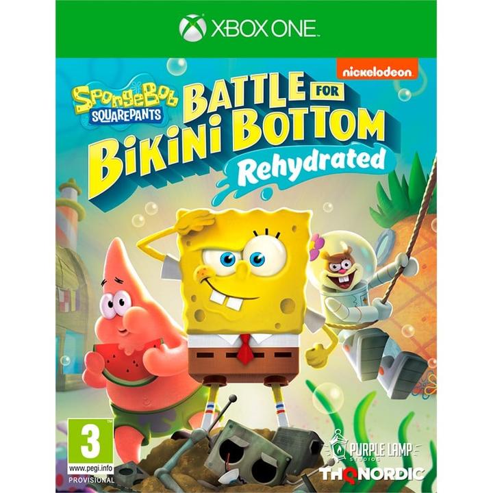 Image du produit THQ Bob l'éponge : la bataille de Bikini Bottom réhydraté (Xbox One X, Xbox Series X, Multilingue)