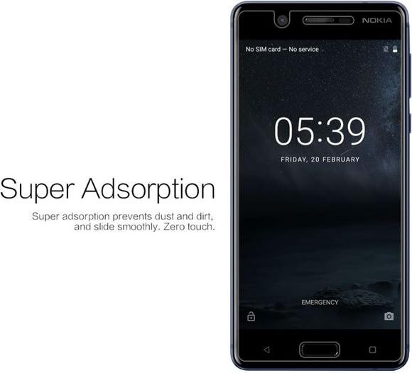 Actual product image Nillkin Super Clear Series (1 Piece, Nokia 5)