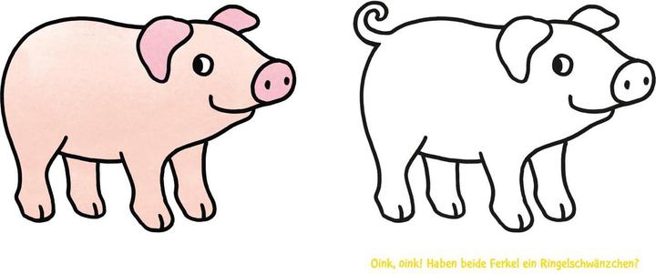 Produktbild Das neue, dicke Kindergarten-Malbuch: Mit farbigen Vorlagen und lustiger Fehlersuche