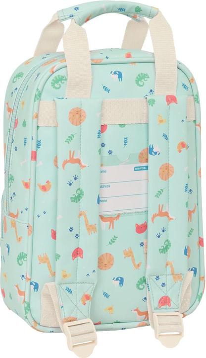 Produktbild Safta Schulrucksack Pandi Hellblau 20 x 28 x 8 cm