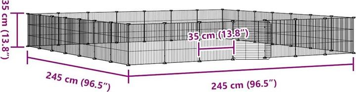 Produktbild vidaXL Haustierkäfig
