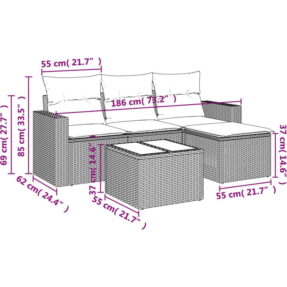 Thumbnail - VidaXL, Gartenlounge, Jarek