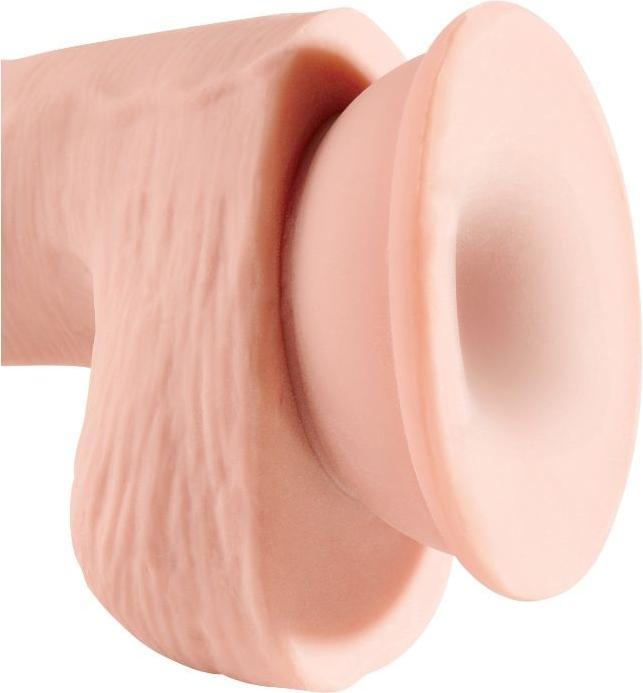 Actual product image Shots 6.5 Triple Density Cock with Balls