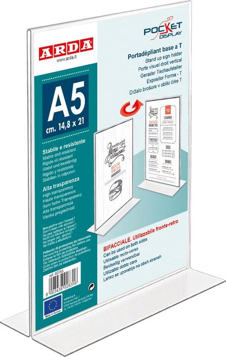 Immagine prodotto Arda Portadepliant Base a T (A5)