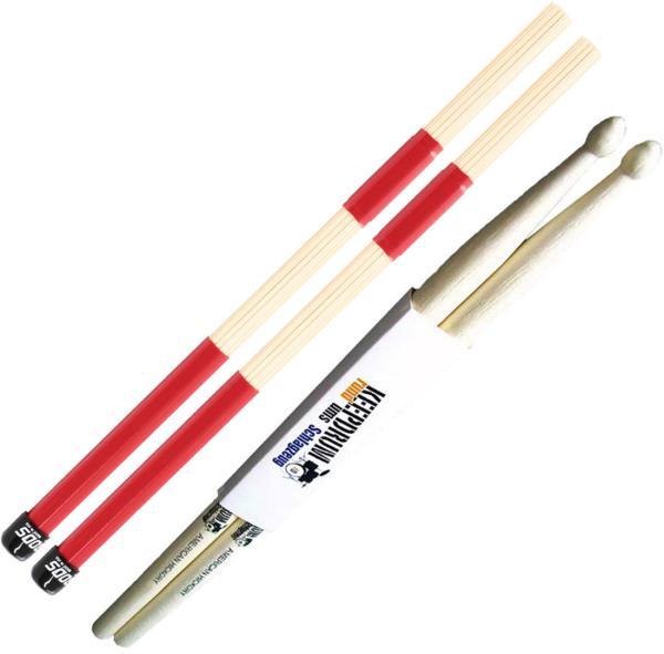 Actual product image Promark H-Rods Hot Rods with Drumsticks (Drumsticks)