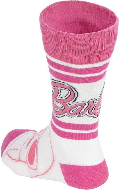 Produktbild Cerdá Barbie Socken Logo White 36-43 (Einzelpack, 36 - 43)