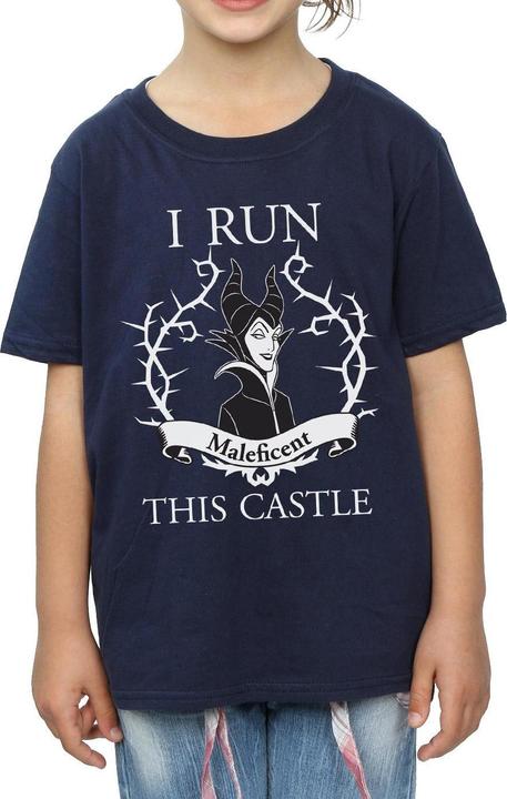 Produktbild Maleficent Mädchen I Run This Castle TShirt aus Baumwolle (140, 146)