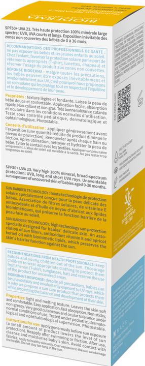 Image du produit Bioderma Photoderm Pediatrics Minéral (Crème solaire, SPF 50, 50 ml, 50 g)