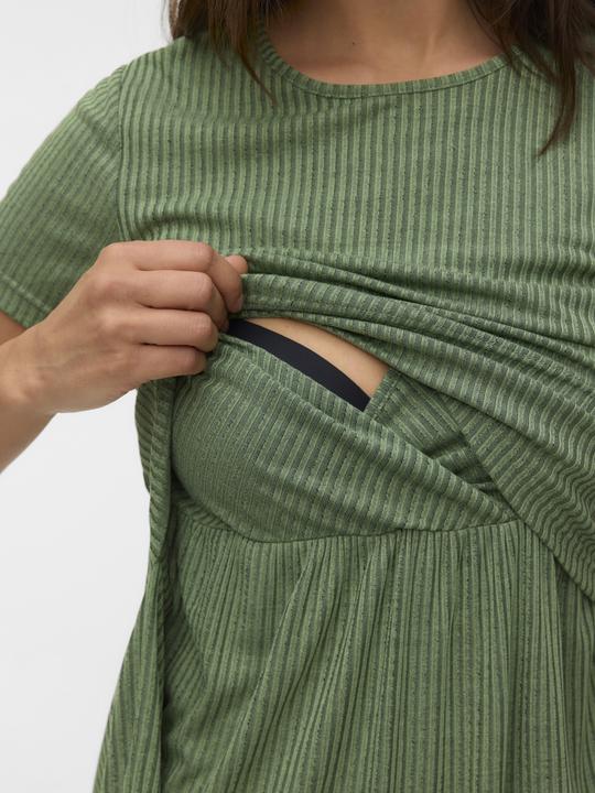 Actual product image Mamalicious Normal geschnitten Rundhals Top Bluse (XS)