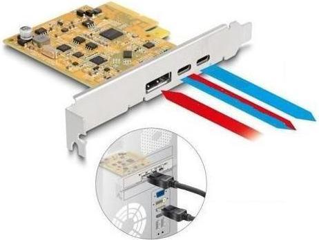 Immagine prodotto Delock Scheda PCI Express x4 a 1 x esterno