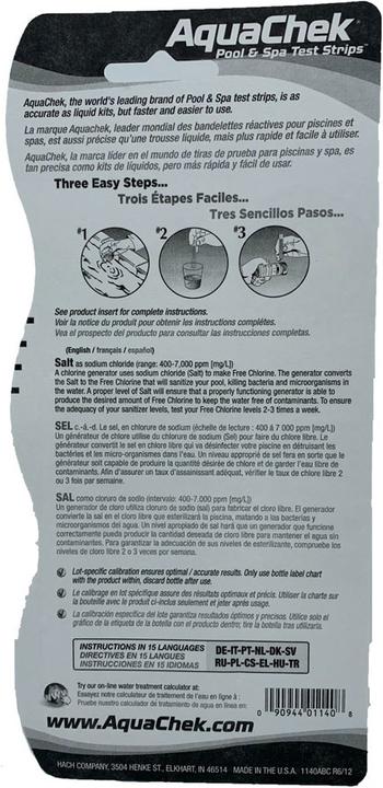 Produktbild Aquachek Test Für Salt
