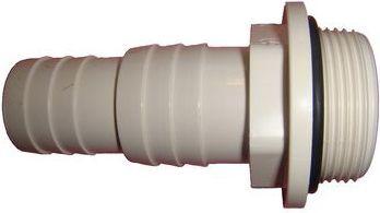 Actual product image Poolking Schlauchtülle 1,5" - 38/32mm abgestuft mit O-Ring