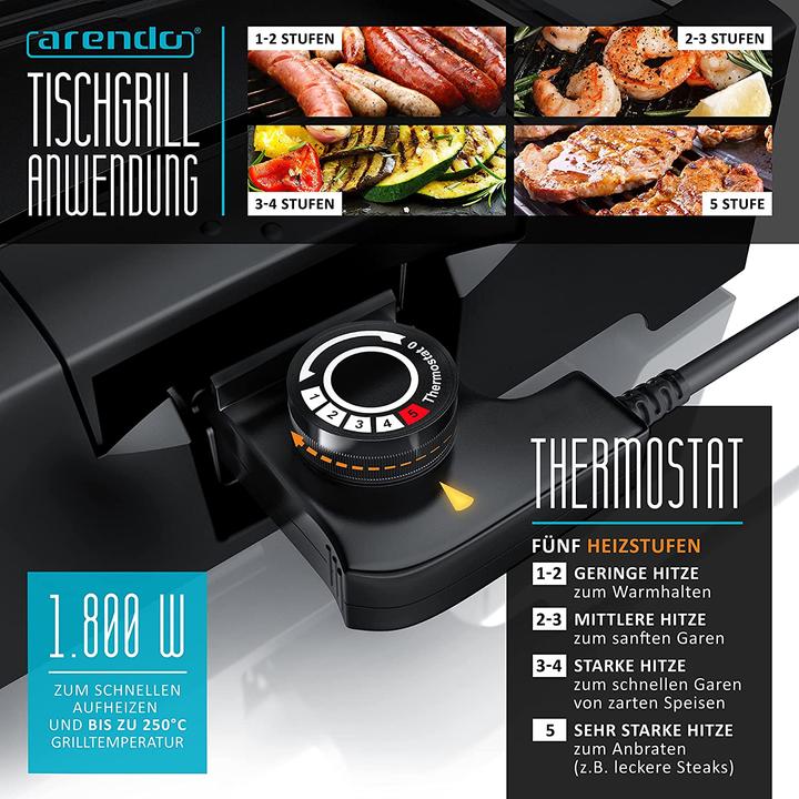 Produktbild Arendo Elektrogrill, Typ 2