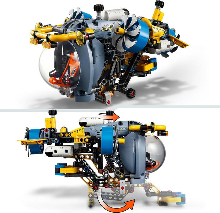 Produktbild LEGO Tiefseeforscher U-Boot (42201, LEGO Technic)