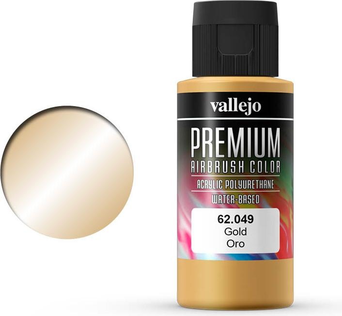 Productafbeelding Vallejo Premium Airbrush kleuren (Goud, 60 ml)