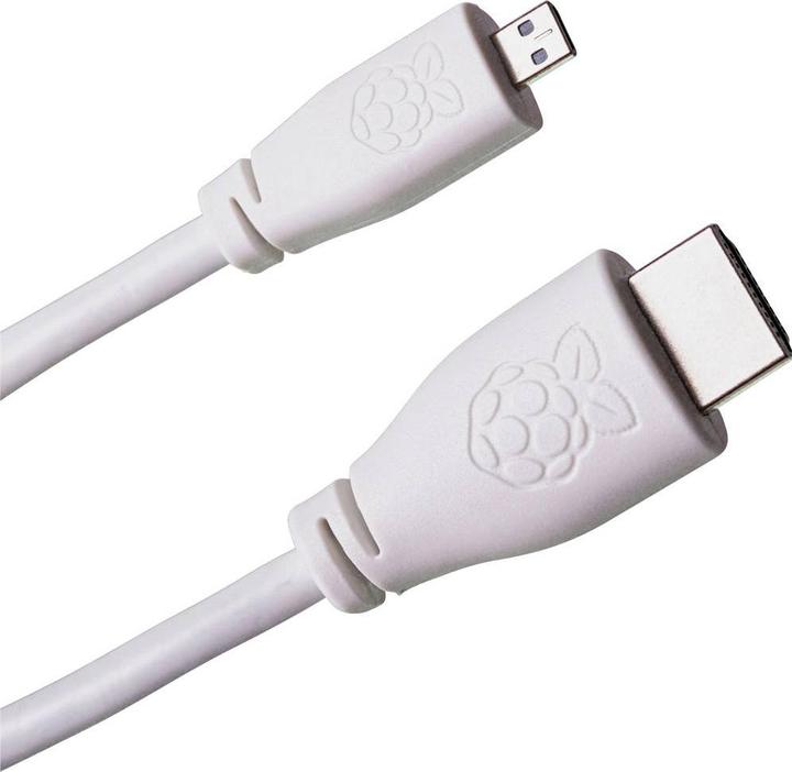 Produktbild Raspberry Pi Official cable Micro-HDMI to HDMI Black, 2m