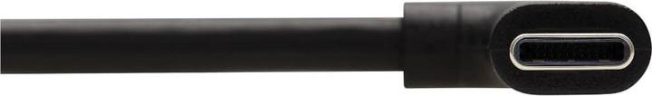 Produktbild Eaton TRIPPLITE USB-C Cable M/M - USB 2.0 Thunderbolt 3 100W PD Charging Right-Angle Plug Black 2m 6 (2 m, USB 2.0, 100 W)